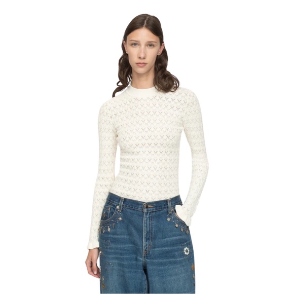 Sea New York Sweaters - SEA NY Rue Sweater Cream NWT
